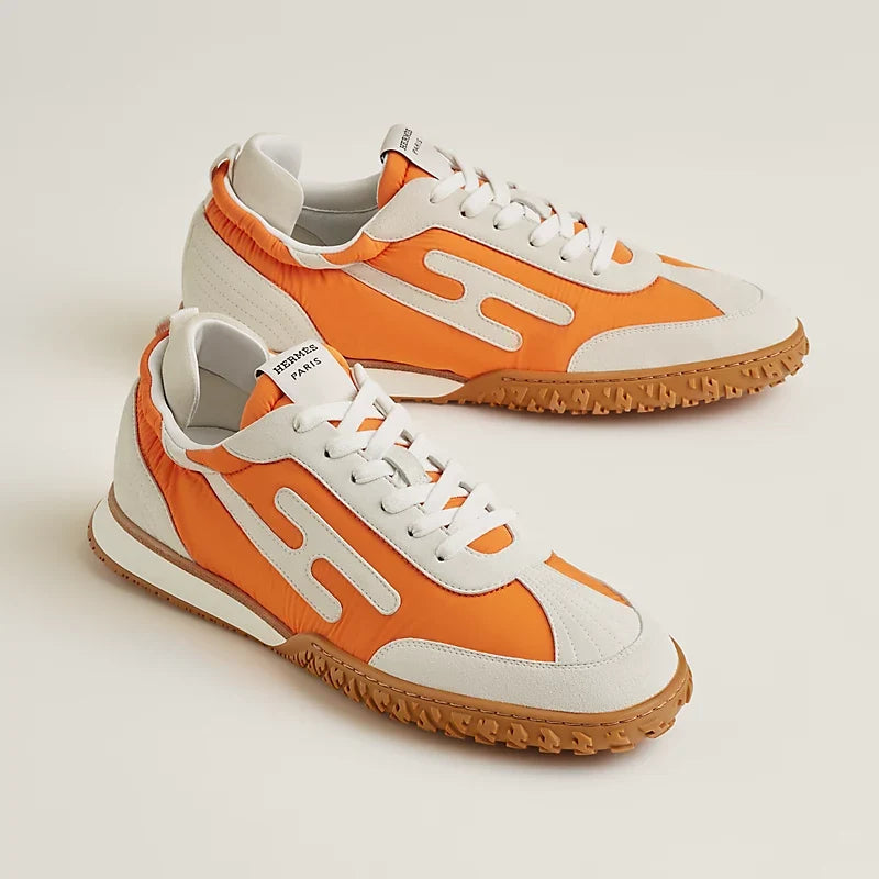 Hermes Jet Orange Flamme / Blanc
