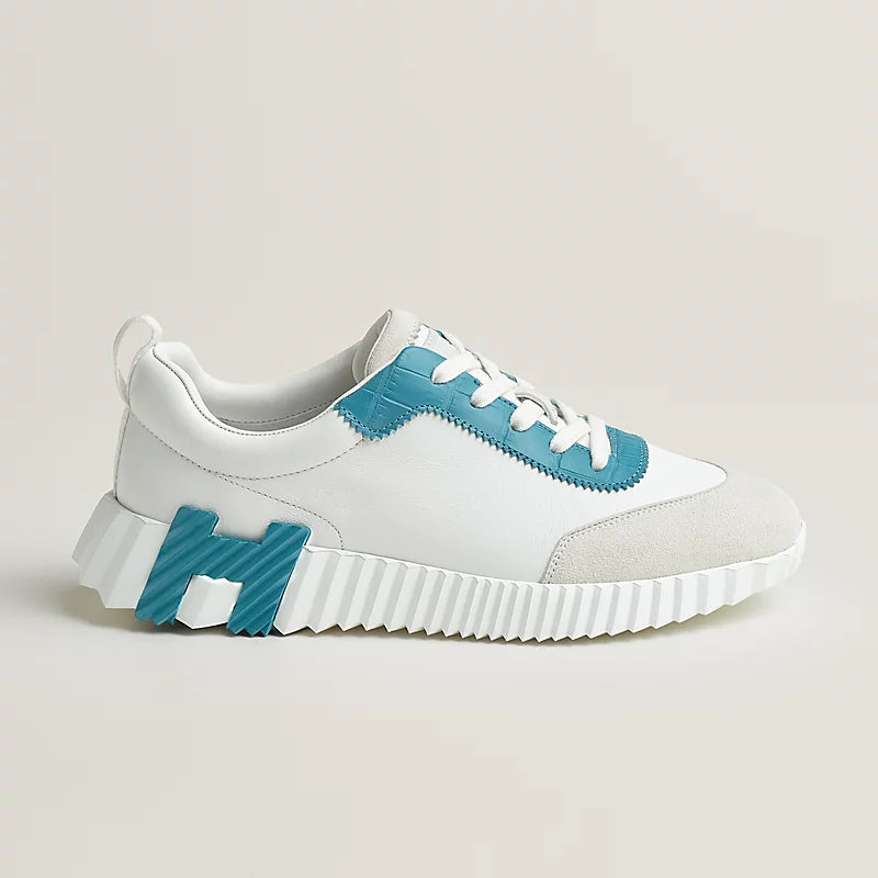 Hermes Blanc / Bleu MInéral